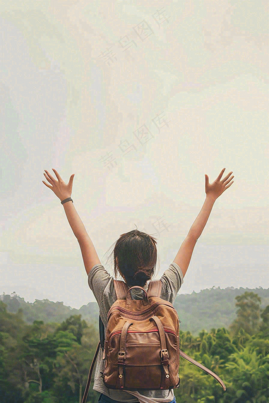 早安励志正能量简约摄影图