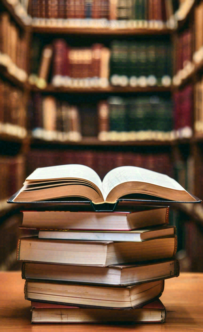 世界读书日阅读知识图书馆摄影图