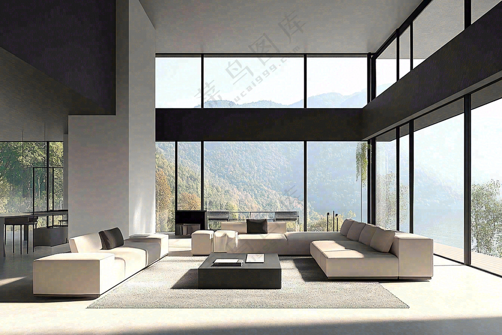 家装家居设计简约风室内装修摄影图