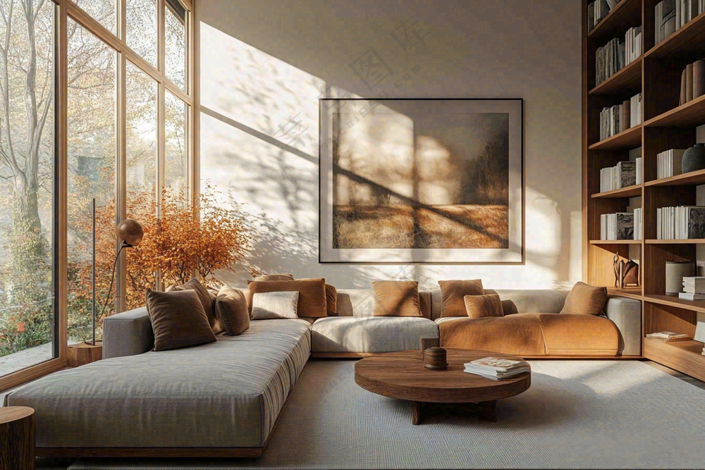 家装家居设计简约风室内装修摄影图