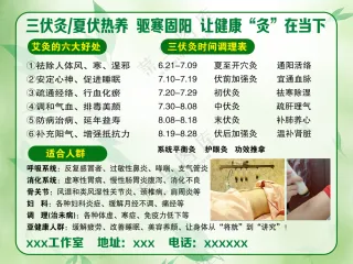 三伏灸夏伏热养-3张
