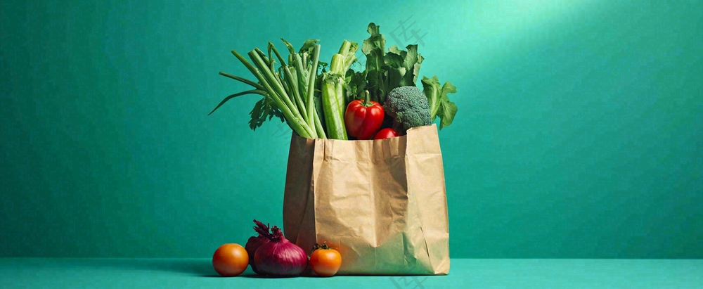 生鲜蔬菜蔬果绿色健康摄影图