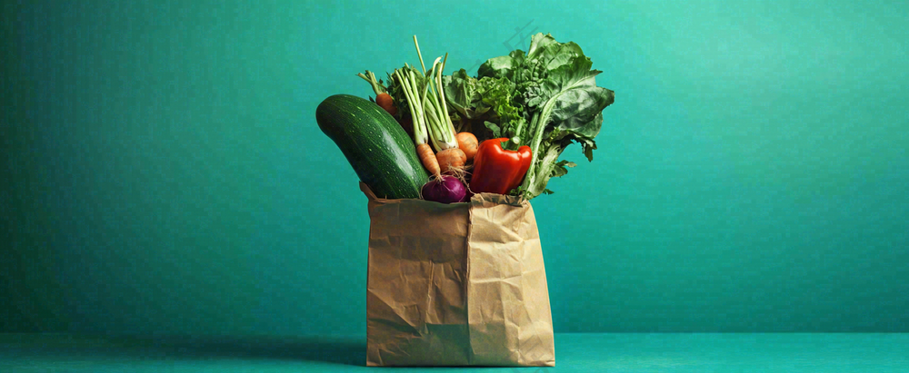 生鲜蔬菜蔬果绿色健康摄影图