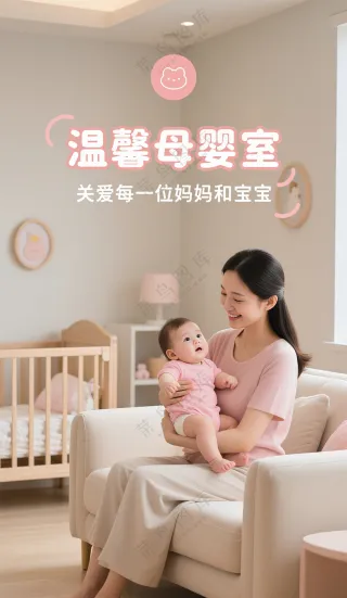 母婴室宣传海报