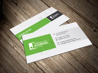 Corporate-0007-PSD名片分层有格调色彩搭配的名片模板