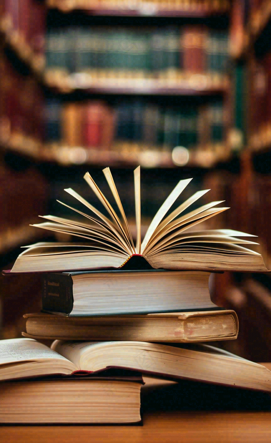 世界读书日阅读知识图书馆摄影图