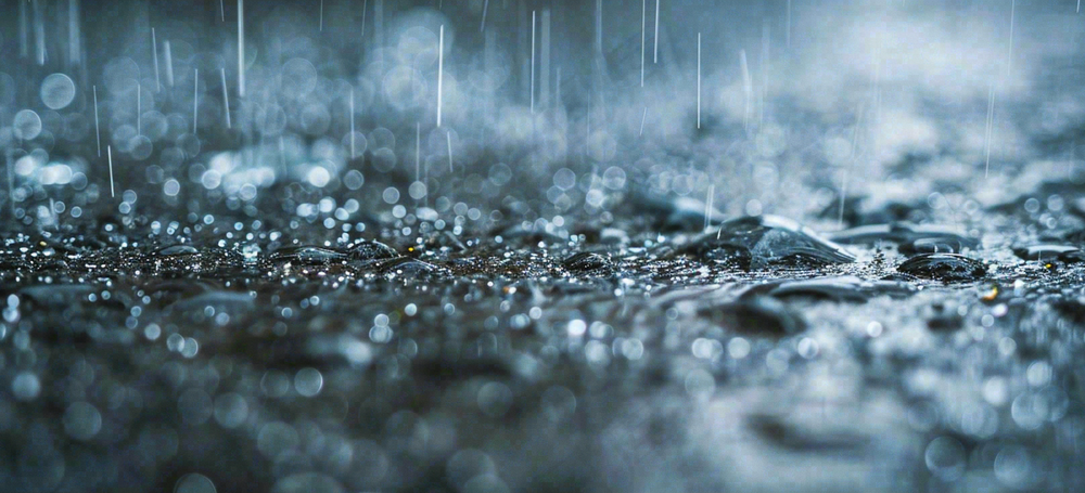 暴雨天气预警摄影图