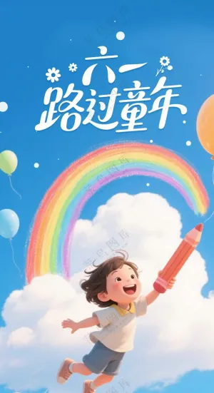 六一儿童节创意海报 (43)
