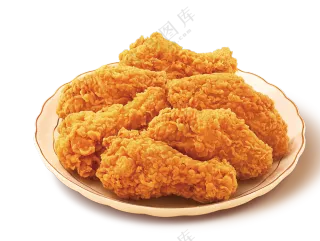 黄色的 炸鸡腿  免扣素材