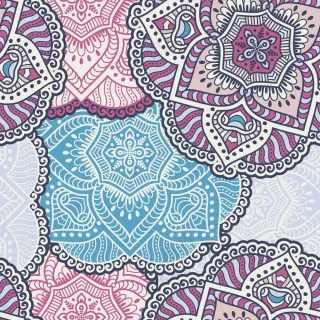 复古几何花纹图安背景