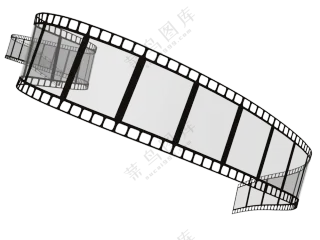 空白内容胶卷底片PNG免抠图片素材