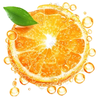 橙子效果素材