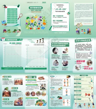 体重管理营养三餐画册手册