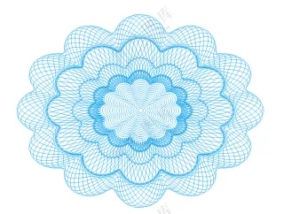 团花 防伪团花