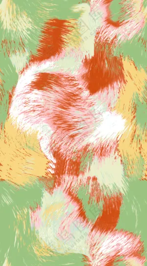 皮草连续数码印花图案