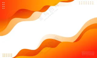 渐变波浪展板背景