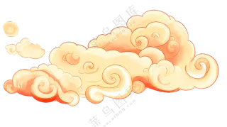 浅色纹样  祥云纹样  特色祥云底纹  免扣素材   白色祥云