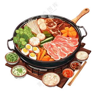 火锅免抠元素