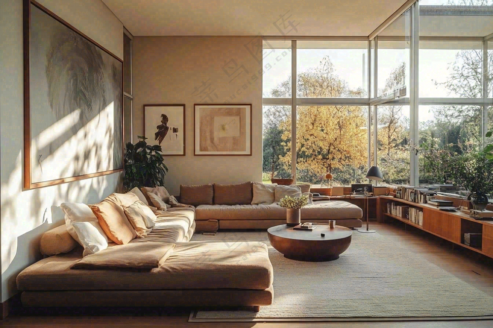 家装家居设计简约风室内装修摄影图