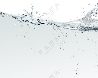 水面上的喷溅水花PNG免抠图片素材