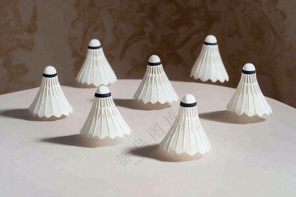 羽毛球竞技运动摄影图