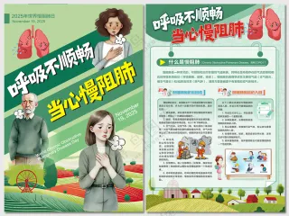 2025年世界慢阻肺日海报