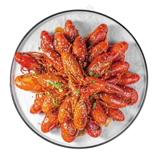 小龙虾    免扣素材  麻辣小龙虾