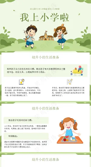 幼儿园家长会ppt预览图