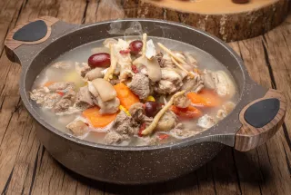 羊肉汤美食图片