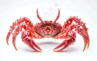 螃蟹海鲜摄影图