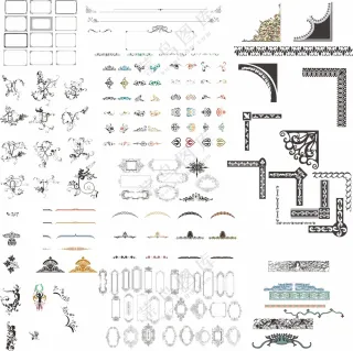 花纹花边合集
