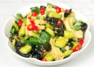 凉拌黄瓜美食图片