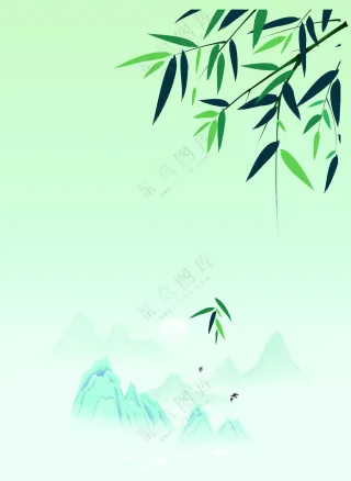 抽象极简中国风海报矢量背景适用于邀请函海报