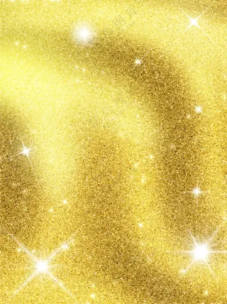 金色光闪耀梦幻金箔纹理背景模板