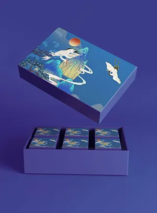 中秋节包装礼盒样机052