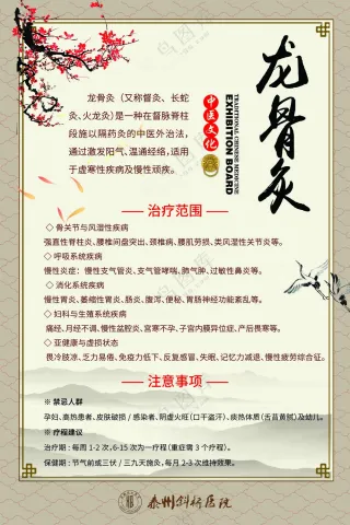 中国风中医养生文化展板4件套