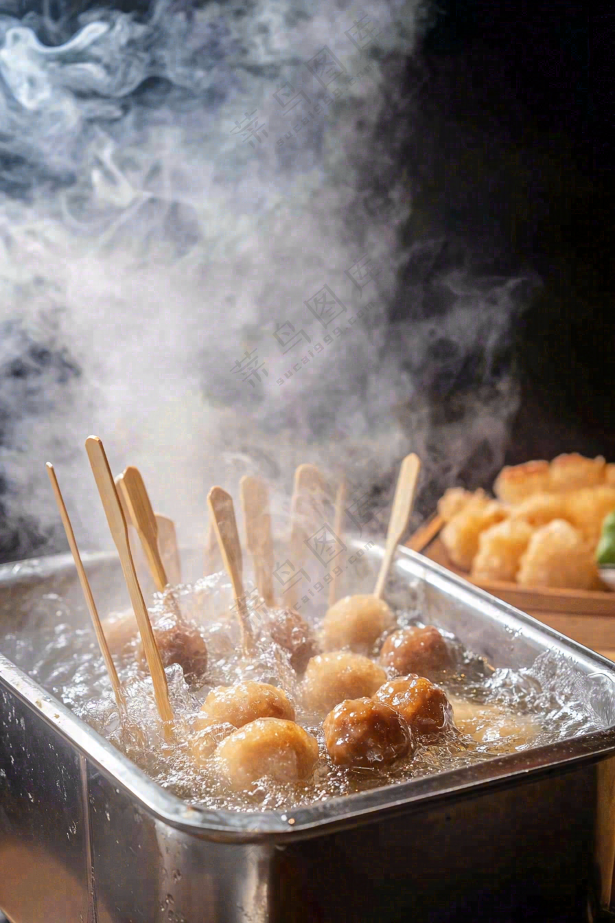 美味关东煮清汤麻辣烫美食摄影图