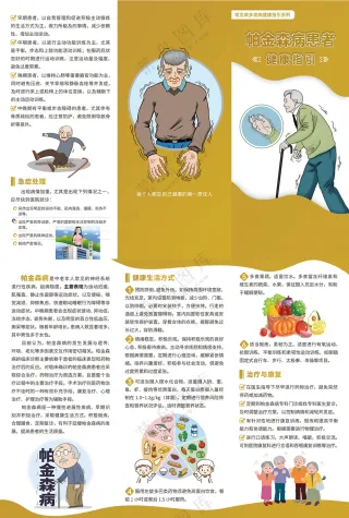 帕金森病患者健康指引三折页
