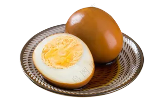 鸡蛋卤蛋 透明素材