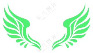 翅膀矢量图形