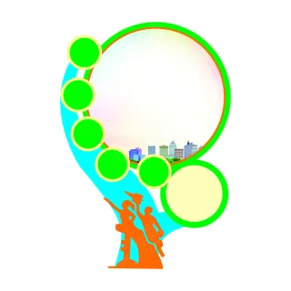 社区异形宣传牌