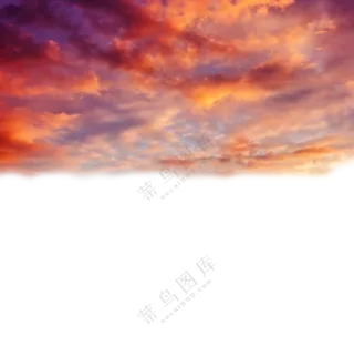 天空云彩自然风景元素免抠图片素材