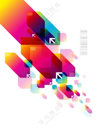炫彩缤纷几何图形元素免抠图片素材