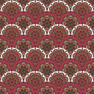 复古民族花纹背景