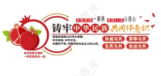 民族团结标语文化墙