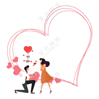 情人节装饰   免扣素材