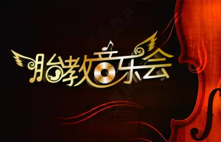 胎教音乐会展板画面