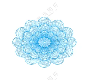 防伪矢量花纹