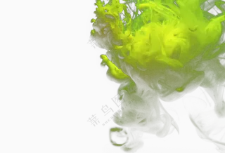 扩散效果液体状态颜料免抠图片素材