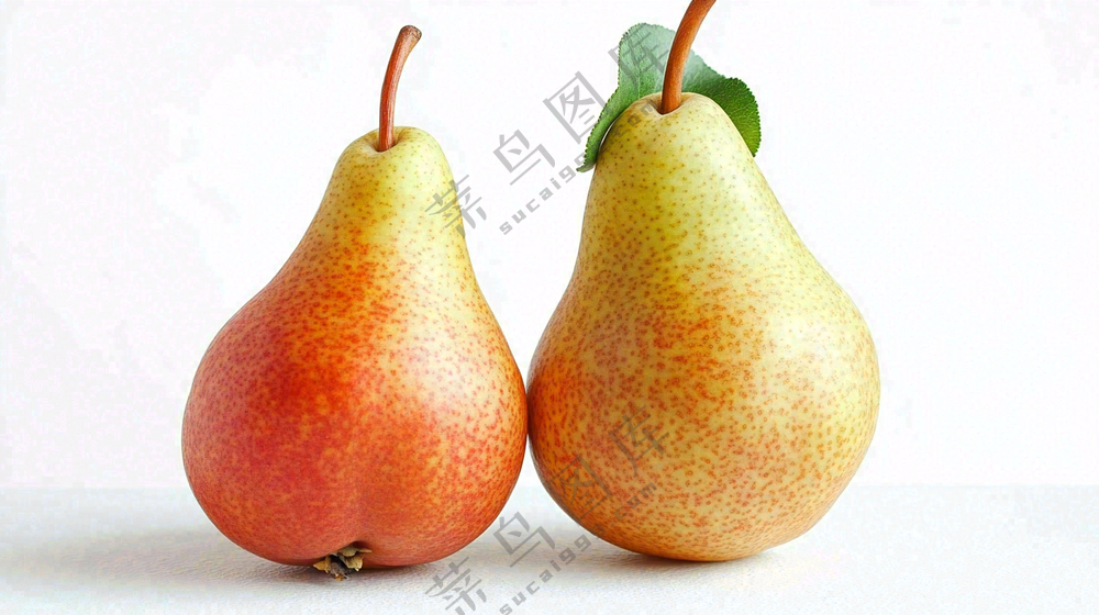 新鲜水果梨子摄影图